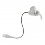 Ventilator USB | brat flexibil | argintiu, 4world 09390